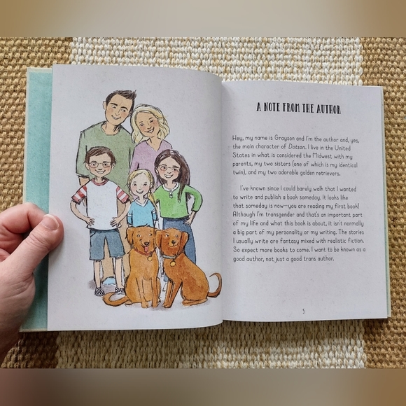 Dotson: My Journey Growing Up Transgender hardback book - Picture 2 of 3